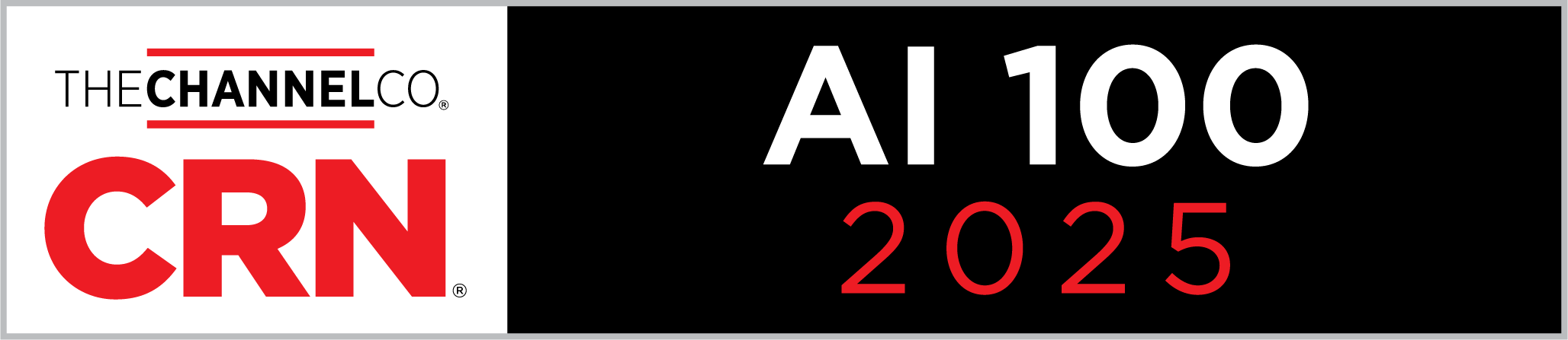 CRN AI 100 2025 Award